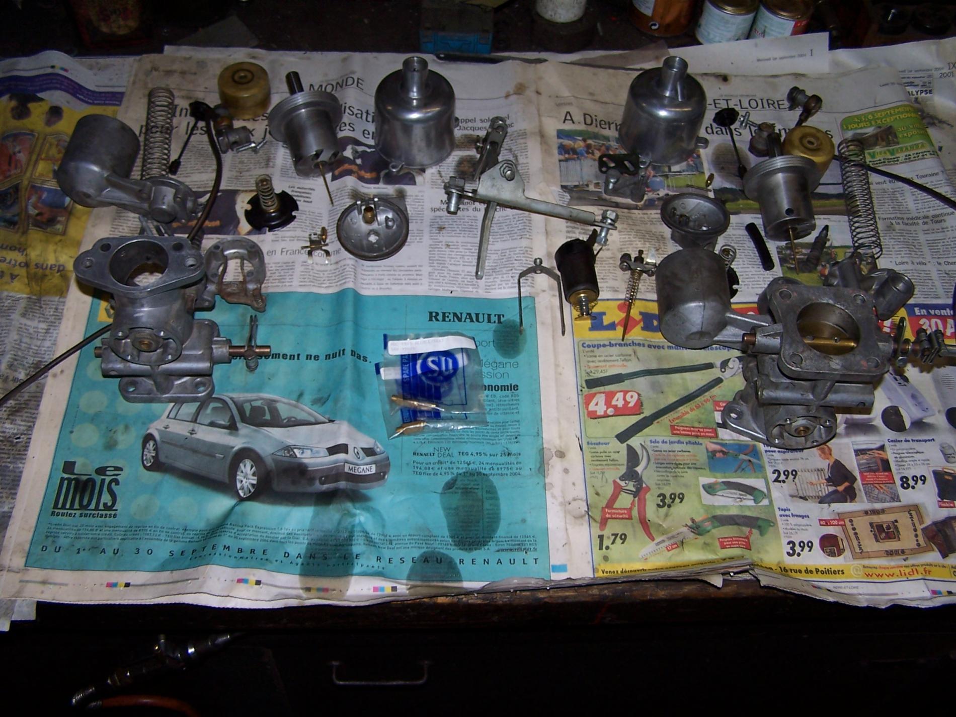 Réfection de Carburateur